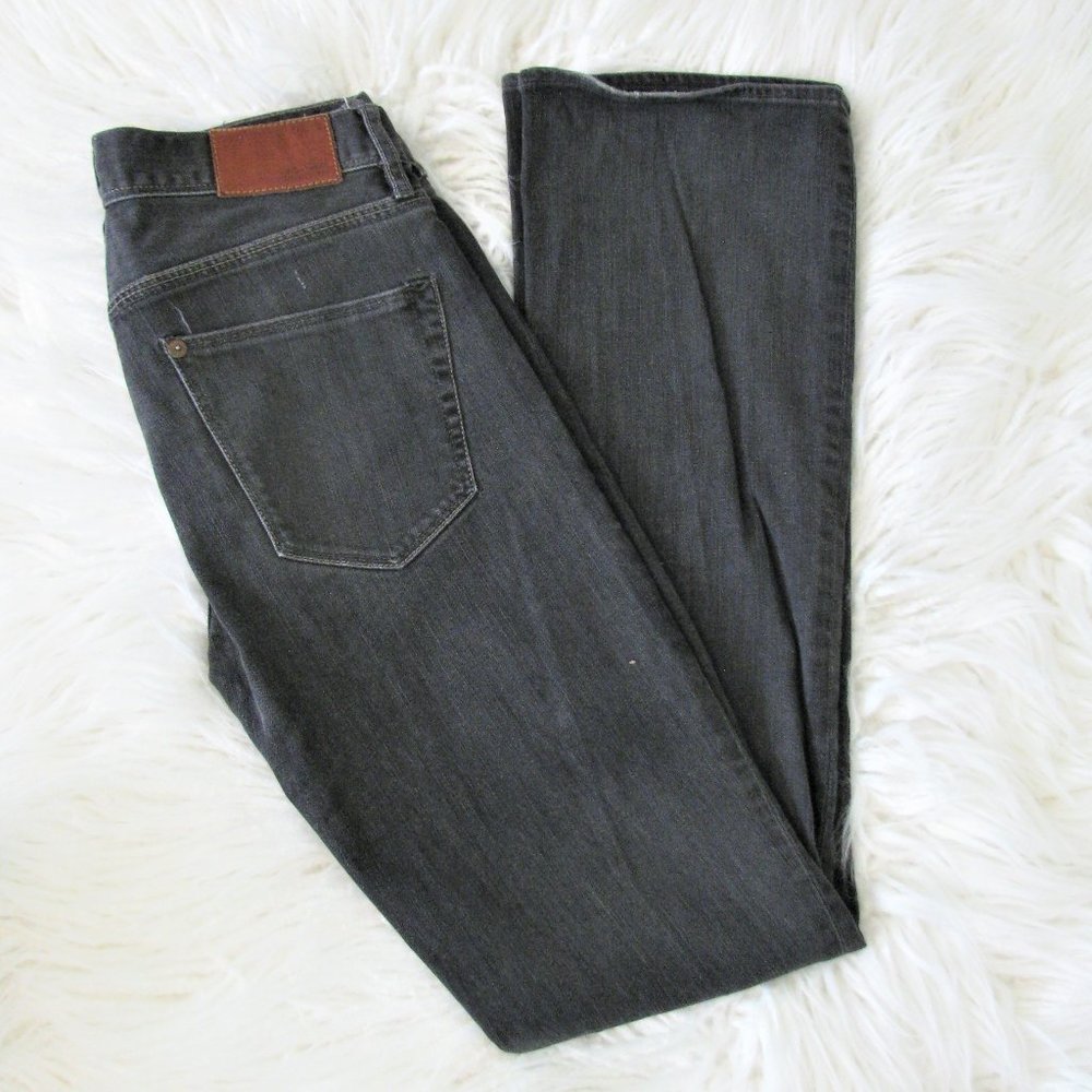 Madewell Bootlegger Black Washed Jeans - Picture 4 of 6